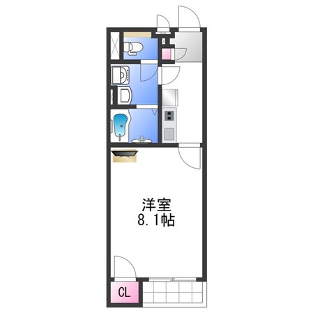 クレイノサンライトの物件間取画像